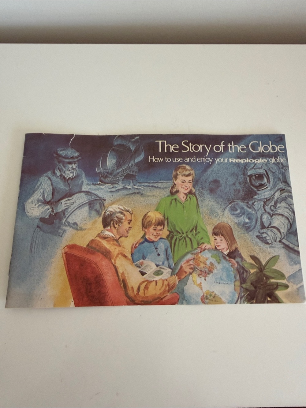 RARE The Story of the Globe Vintage Instruction Booklet for Replogle Globe